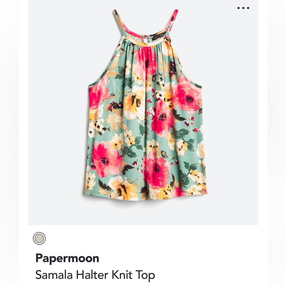 Papermoon's Samala Halter Knit Top